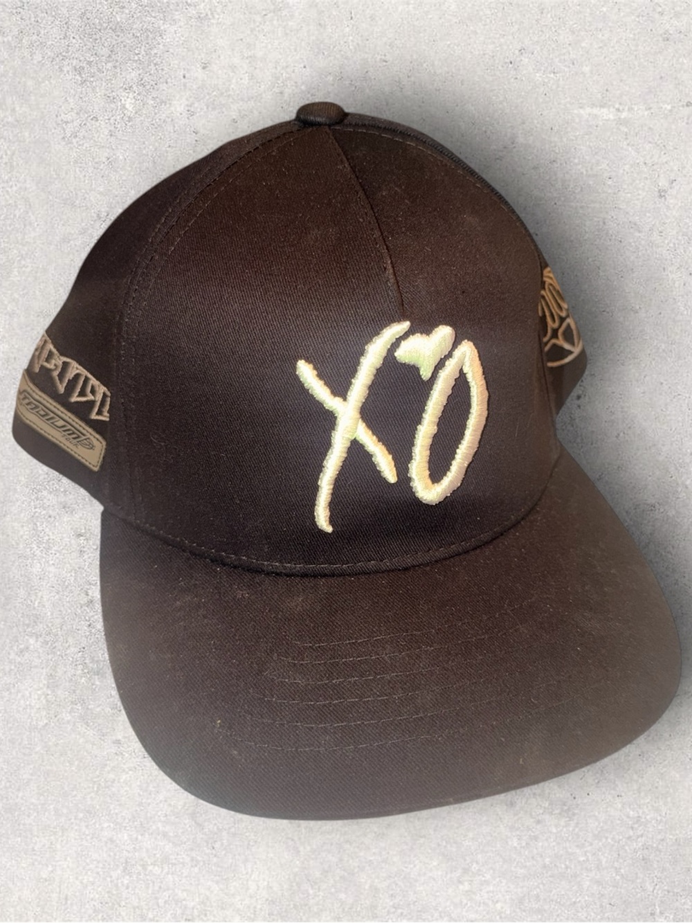 The Weeknd XO Black Adjustable SnapBack Hat After Hours Till Dawn